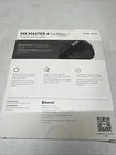 Logitech MX Master 4 for Mac Wireless Mouse Black  Scroll Wheel  Thumb Button