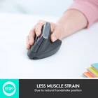Logitech MX Vertical Wireless Mouse     Ergonomic Design
