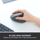 Logitech MX Vertical Wireless Mouse     Ergonomic Design