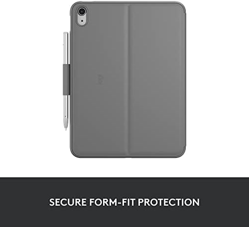 Logitech Slim Folio Keyboard Case for iPad  10th gen & A16  with Integrated Bluetooth Wireless Keyboard