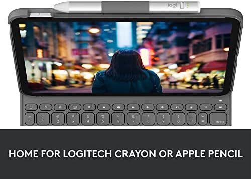 Logitech Slim Folio Keyboard Case for iPad  10th gen & A16  with Integrated Bluetooth Wireless Keyboard