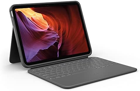 Logitech Slim Folio Keyboard Case for iPad  10th gen & A16  with Integrated Bluetooth Wireless Keyboard