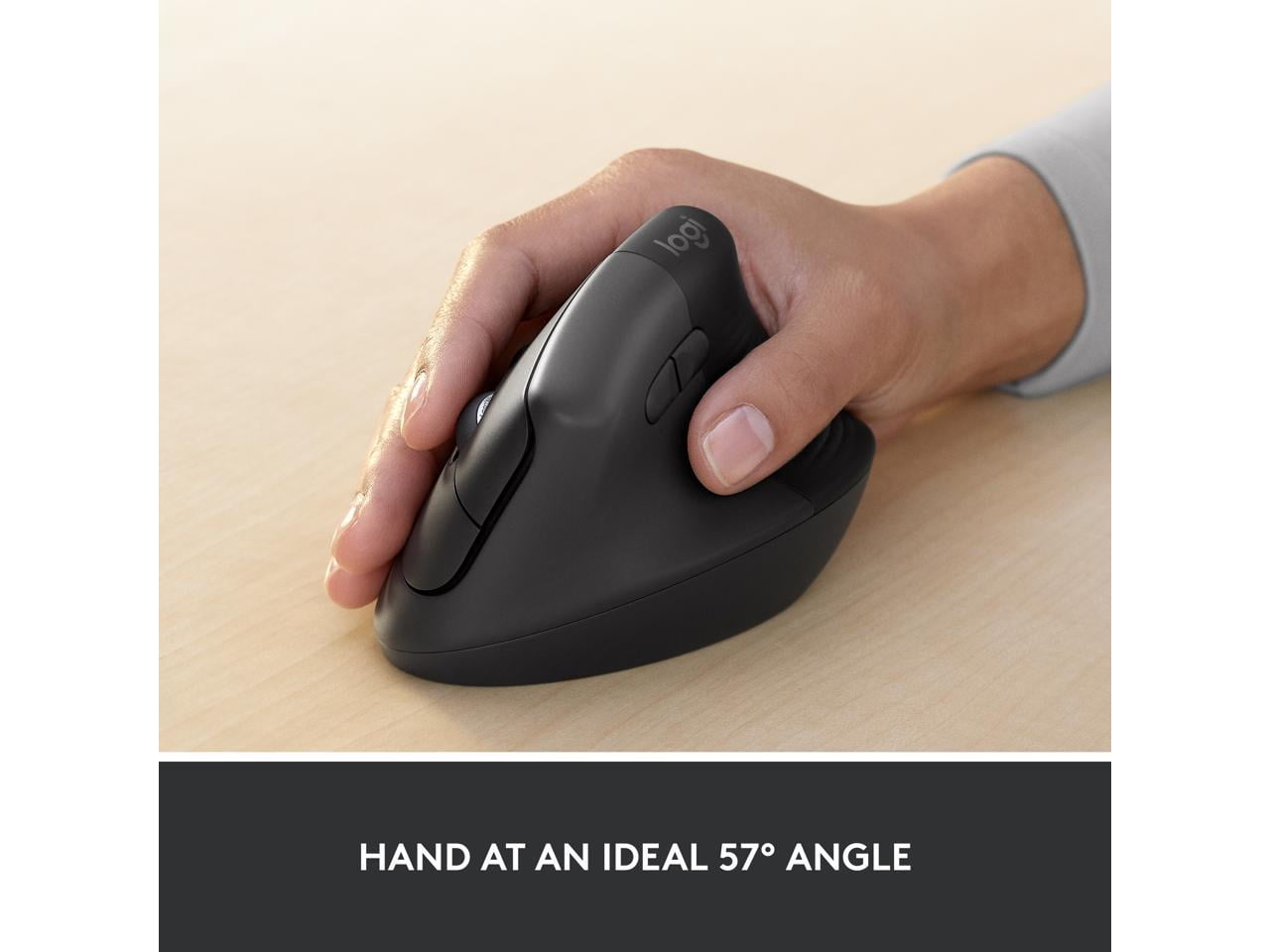 Logitech Vertical Wireless Mouse Business Edition 910 006491