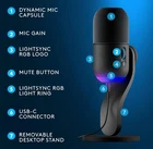 Logitech Yeti GX Dynamic USB Mic   Includes Stand / NO Boom Arm Adapter