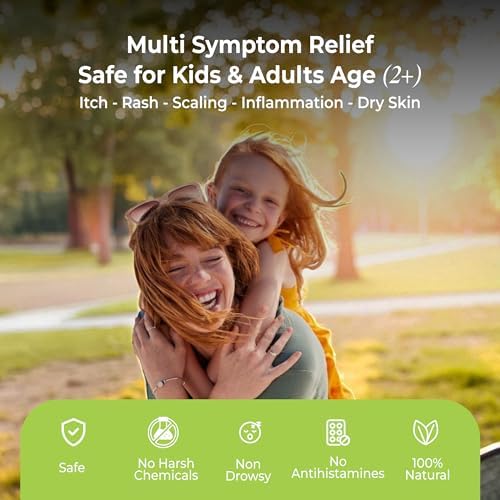 Loma Lux Eczema Pills   Natural Eczema Treatment Relief Remedy   Dermatologist Developed   7 Minerals Clear & Prevent Severe Eczema Scaling  Rash  Anti Itch Skin Body Face for Adults  Kids  Toddlers