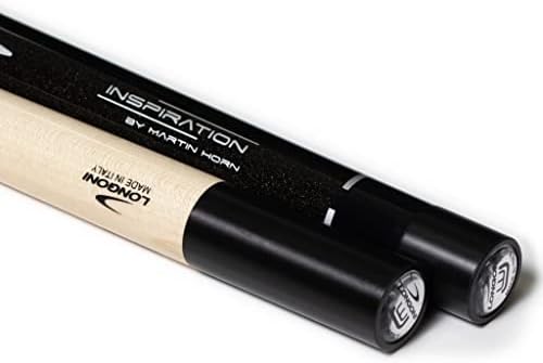 Longoni Inspiration Carom 3 Cushion Cue with 2 E69 Maple Shafts No Wrap