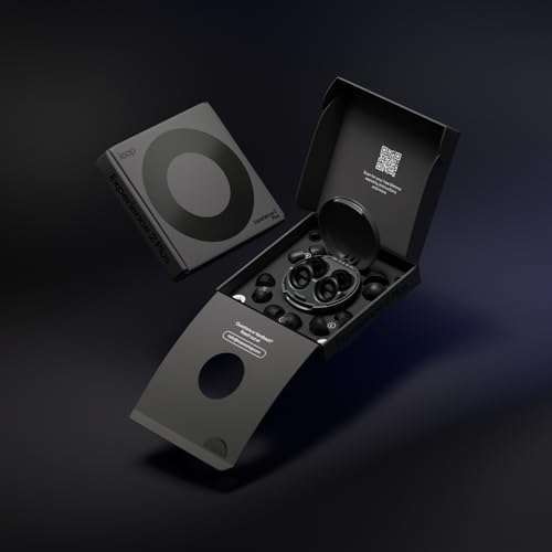 Loop Experience 2 Plus Ear Plugs   Stylish Certified Hearing Protection for Concerts & Festivals  Live Events  Sports  DJs & Nightlife   17dB Noise Reduction   High Fidelity    Mute for extra coverage
