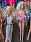 Lot Of 11 Vintage 1980 s And 1990 s Barbie Dolls With Clothes Jewelry 35th Anniv