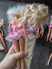 Lot Of 11 Vintage 1980 s And 1990 s Barbie Dolls With Clothes Jewelry 35th Anniv