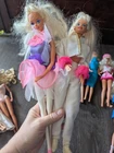 Lot Of 11 Vintage 1980 s And 1990 s Barbie Dolls With Clothes Jewelry 35th Anniv