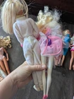 Lot Of 11 Vintage 1980 s And 1990 s Barbie Dolls With Clothes Jewelry 35th Anniv
