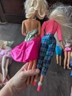Lot Of 11 Vintage 1980 s And 1990 s Barbie Dolls With Clothes Jewelry 35th Anniv