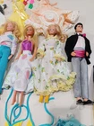 Lot Of 7 Vintage Barbies Ken Dolls 60s 90s  Outfits Accessories With Case READ