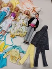 Lot Of 7 Vintage Barbies Ken Dolls 60s 90s  Outfits Accessories With Case READ
