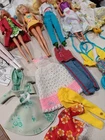 Lot Of 7 Vintage Barbies Ken Dolls 60s 90s  Outfits Accessories With Case READ