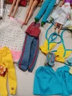 Lot Of 7 Vintage Barbies Ken Dolls 60s 90s  Outfits Accessories With Case READ