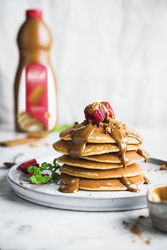 Lotus Biscoff   Spread Topping   Product of Europe  EXP  DATE   DD MM YY    Vegan   Biscoff Cookie Butter Syrup   2 2lb  Pack of 1    Non GMO