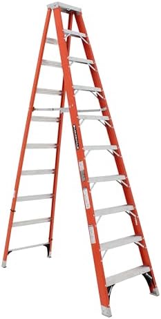 Escalera Louisville de 7 pies de Fibra de vidrio, capacidad de carga de 300 libras, Tipo IA, FS1507