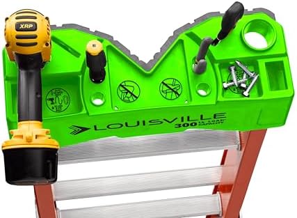 Escalera Louisville de 7 pies de Fibra de vidrio, capacidad de carga de 300 libras, Tipo IA, FS1507