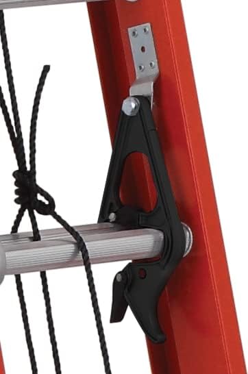 Escalera Louisville de 7 pies de Fibra de vidrio, capacidad de carga de 300 libras, Tipo IA, FS1507