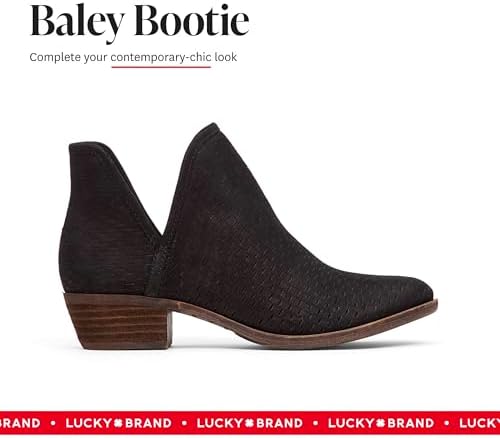 Lucky Brand Womens Baley Ankle Bootie