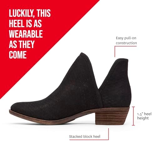 Lucky Brand Womens Baley Ankle Bootie