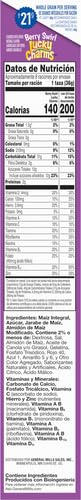 Lucky Charms Berry Swirl Breakfast Cereal with Marshmallows  Kids Breakfast Cereal  Made with Whole Grain  10 9 oz  Pack of 2 
