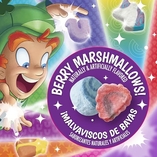 Lucky Charms Berry Swirl Breakfast Cereal with Marshmallows  Kids Breakfast Cereal  Made with Whole Grain  10 9 oz  Pack of 2 