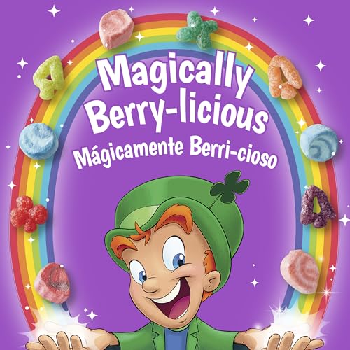 Lucky Charms Berry Swirl Breakfast Cereal with Marshmallows  Kids Breakfast Cereal  Made with Whole Grain  10 9 oz  Pack of 2 