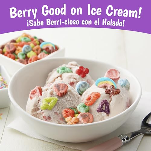 Lucky Charms Berry Swirl Breakfast Cereal with Marshmallows  Kids Breakfast Cereal  Made with Whole Grain  10 9 oz  Pack of 2 