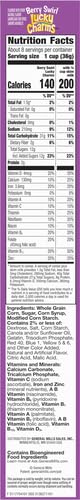 Lucky Charms Berry Swirl Breakfast Cereal with Marshmallows  Kids Breakfast Cereal  Made with Whole Grain  10 9 oz  Pack of 2 