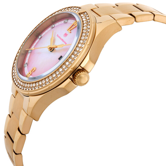 Luna Quartz Crystal Ladies Watch