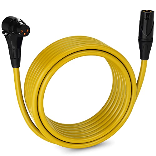 LyxPro 10 Feet XLR Microphone Cable Balanced Male to Female 3 Pin Mic Cord for Powered Speakers Audio Interface Professional Pro Audio Performance and Recording Devices   Pink