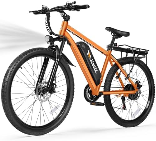 M200 Electric Bike for Adults   21 Speed Gear 27 5 Mountain E Bike  1200W Peak Brushless Motor 28MPH  48V 10 4Ah&13Ah Removable Battery  Up to 55 65 Miles Range  Step Over Commuter E MTB  NFC Unlock