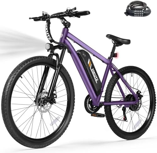 M200 Electric Bike for Adults   21 Speed Gear 27 5 Mountain E Bike  1200W Peak Brushless Motor 28MPH  48V 10 4Ah&13Ah Removable Battery  Up to 55 65 Miles Range  Step Over Commuter E MTB  NFC Unlock