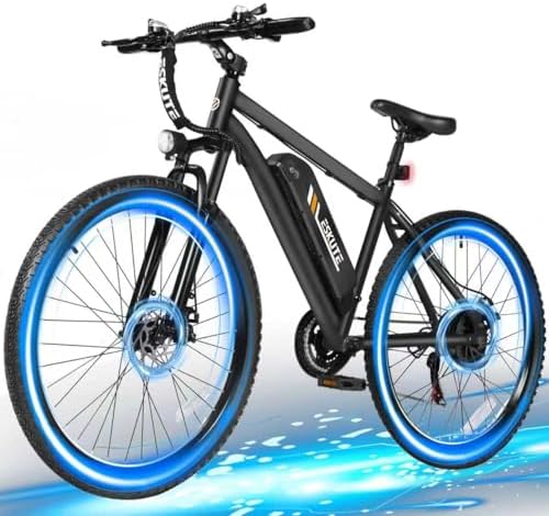 M200 Electric Bike for Adults   21 Speed Gear 27 5 Mountain E Bike  1200W Peak Brushless Motor 28MPH  48V 10 4Ah&13Ah Removable Battery  Up to 55 65 Miles Range  Step Over Commuter E MTB  NFC Unlock