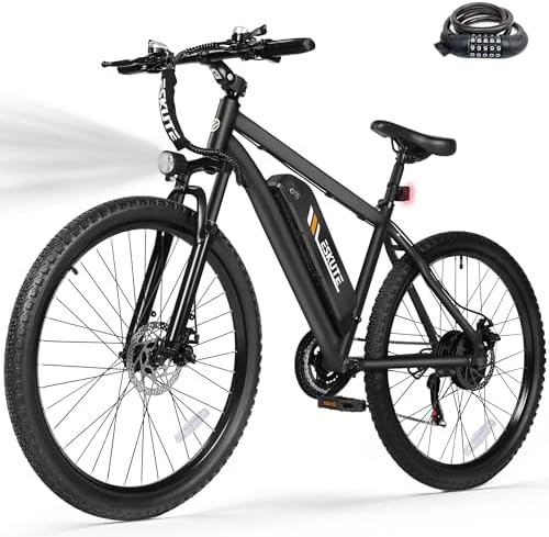 M200 Electric Bike for Adults   21 Speed Gear 27 5 Mountain E Bike  1200W Peak Brushless Motor 28MPH  48V 10 4Ah&13Ah Removable Battery  Up to 55 65 Miles Range  Step Over Commuter E MTB  NFC Unlock