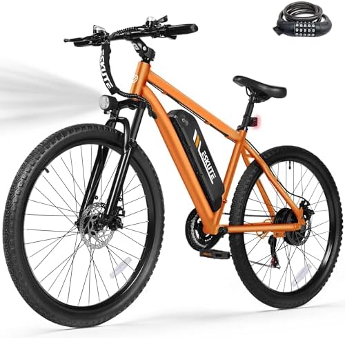 M200 Electric Bike for Adults   21 Speed Gear 27 5 Mountain E Bike  1200W Peak Brushless Motor 28MPH  48V 10 4Ah&13Ah Removable Battery  Up to 55 65 Miles Range  Step Over Commuter E MTB  NFC Unlock