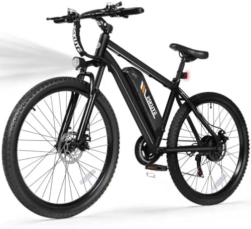 M200 Electric Bike for Adults   21 Speed Gear 27 5 Mountain E Bike  1200W Peak Brushless Motor 28MPH  48V 10 4Ah&13Ah Removable Battery  Up to 55 65 Miles Range  Step Over Commuter E MTB  NFC Unlock