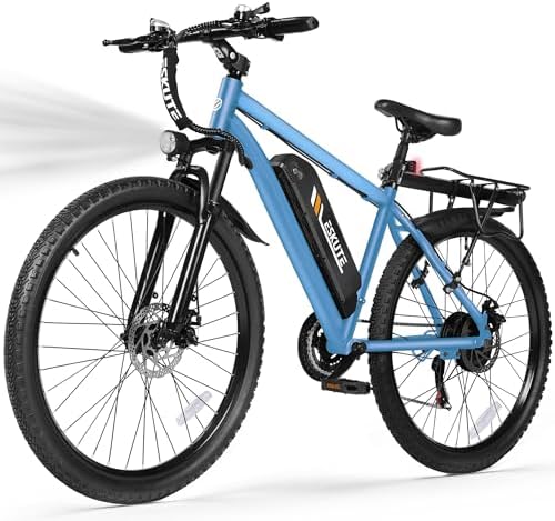 M200 Electric Bike for Adults   21 Speed Gear 27 5 Mountain E Bike  1200W Peak Brushless Motor 28MPH  48V 10 4Ah&13Ah Removable Battery  Up to 55 65 Miles Range  Step Over Commuter E MTB  NFC Unlock