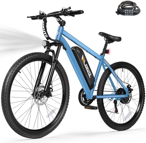 M200 Electric Bike for Adults   21 Speed Gear 27 5 Mountain E Bike  1200W Peak Brushless Motor 28MPH  48V 10 4Ah&13Ah Removable Battery  Up to 55 65 Miles Range  Step Over Commuter E MTB  NFC Unlock