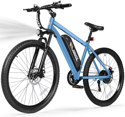 M200 Electric Bike for Adults   21 Speed Gear 27 5 Mountain E Bike  1200W Peak Brushless Motor 28MPH  48V 10 4Ah&13Ah Removable Battery  Up to 55 65 Miles Range  Step Over Commuter E MTB  NFC Unlock