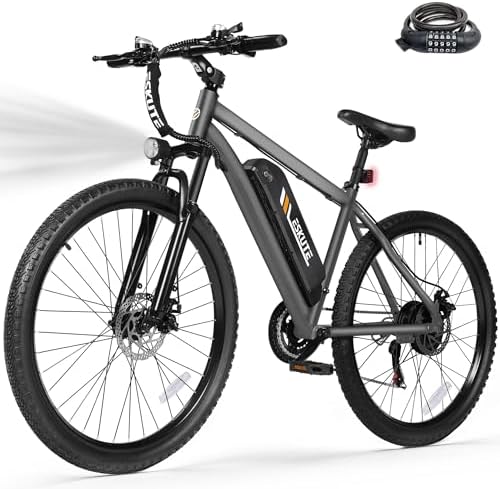 M200 Electric Bike for Adults   21 Speed Gear 27 5 Mountain E Bike  1200W Peak Brushless Motor 28MPH  48V 10 4Ah&13Ah Removable Battery  Up to 55 65 Miles Range  Step Over Commuter E MTB  NFC Unlock
