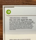M4 Mac Mini  2024 16/256 New   Unopened