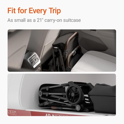 MAMAZING Ultra Air Lightweight Baby Travel Stroller with Carbon Fiber Frame  Compact & Airplane Friendly  One Handed Fold  11 6 lbs  Perfect for Toddlers  Jet