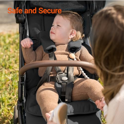 MAMAZING Ultra Air Lightweight Baby Travel Stroller with Carbon Fiber Frame  Compact & Airplane Friendly  One Handed Fold  11 6 lbs  Perfect for Toddlers  Jet