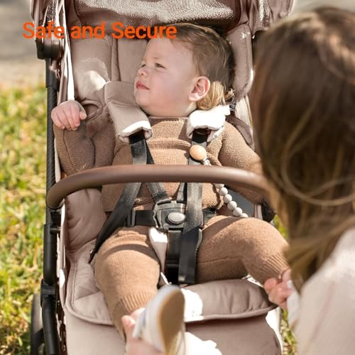MAMAZING Ultra Air Lightweight Baby Travel Stroller with Carbon Fiber Frame  Compact & Airplane Friendly  One Handed Fold  11 6 lbs  Perfect for Toddlers  Simply Taupe