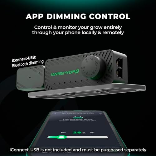 MARS HYDRO 2025 New Version FC E4800 Foldable LED Grow Light 4x4ft Full Spectrum Grow Light Bar 480Watt Plant Growing Light Remote Control