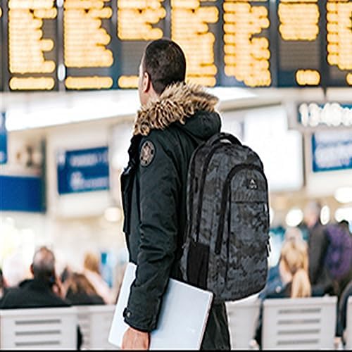 MATEIN Business Laptop Backpack  15 6 Inch Travel Laptop Bag Rucksack with USB Charging Port  Water Resistant Bag Daypack for Work College Computer Men Women Backpack  Black