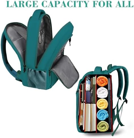 MATEIN Business Laptop Backpack  15 6 Inch Travel Laptop Bag Rucksack with USB Charging Port  Water Resistant Bag Daypack for Work College Computer Men Women Backpack  Black